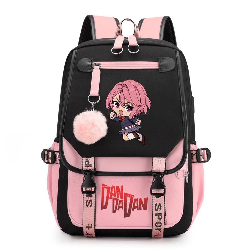 Bold Party Surrounding Animation Schoolbag Male And Female Versatile Primary And Secondary School Students Lightweight Backpack