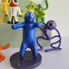 Набор аниме-фигурок Rainbow Friends Розово-синий Монстр Модель Мультяшный Персонаж Статуэтка Топпер для торта Украшения Игрушки для детей