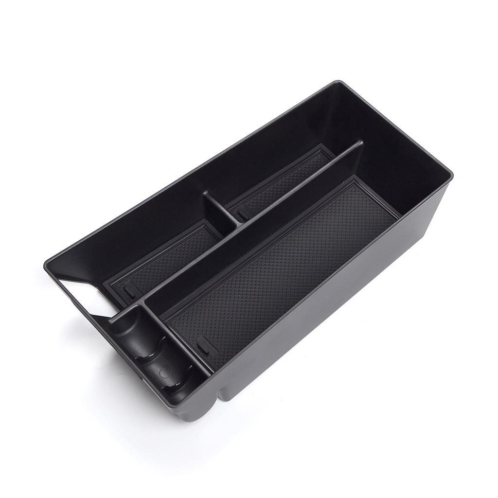 Для Ford Mustang Mach-E 2025-2025 Центральная консоль Подлокотник Ящик для хранения Органайзер Держатель Аксессуары ЧЕРНЫЙ