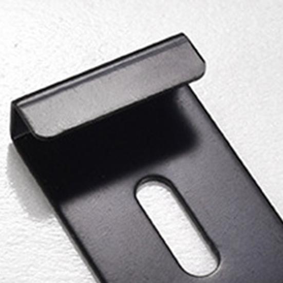 Металлические зажимы для зеркал. Комплект зажимов для подвешивания зеркала с широким каналом. Нержавеющий прочный несущий настенный монтаж. Большие тяжелые фиксаторы.