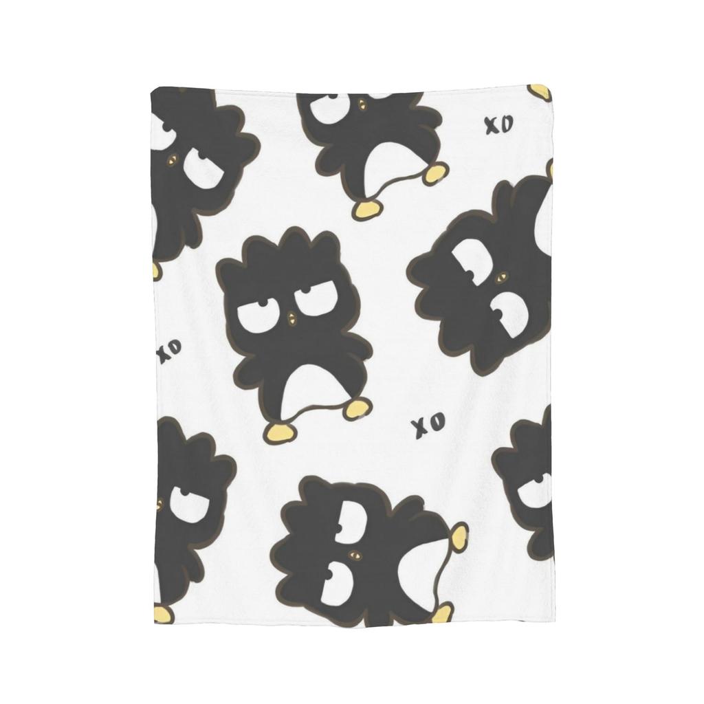 Movie Cartoon Badtz Maru Knitted Blankets Flannel Throw Blankets Bed Sofa Decoration Soft Warm Bedspreads,