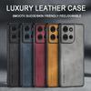 Case for Motorola Moto Edge 60 Fusion Luxury Sheepskin Leather Phone Case for Moto Edge60 Stylus 60 Pro 50Fusion Edge50 Matte Silicone