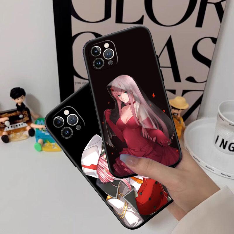 TR36 Новая высококачественная оболочка для телефона Zero Two для iPhone SE X XS XR 16E 11 17 Pro Max 8 7 6 6s Plus Air