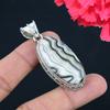 Prairie Agate Gemstone Pendant Solid 925 Sterling Silver Pendant Jewelry Gift For Unisex