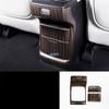 Car Peach Wood Interior Sticker Gear Shift Window Control Panel Air Vent Outlet Cover For Buick GL8 Avenir Luxury PHEV 2024 +