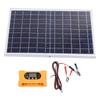 10W Polycrystalline Solar Panel Kit 18V Solar Panel Charger 100A Solar Charge Controller IP65 Water