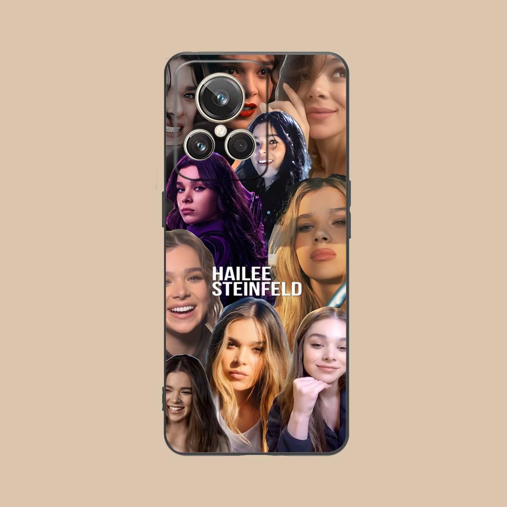 Матовый ТПУ чехол для мобильного телефона Hailee Steinfeld для Realme GT 8 Neo Pro C75 73 71 C67 65 C55 53 C35 31 C20 15 Цветная обложка