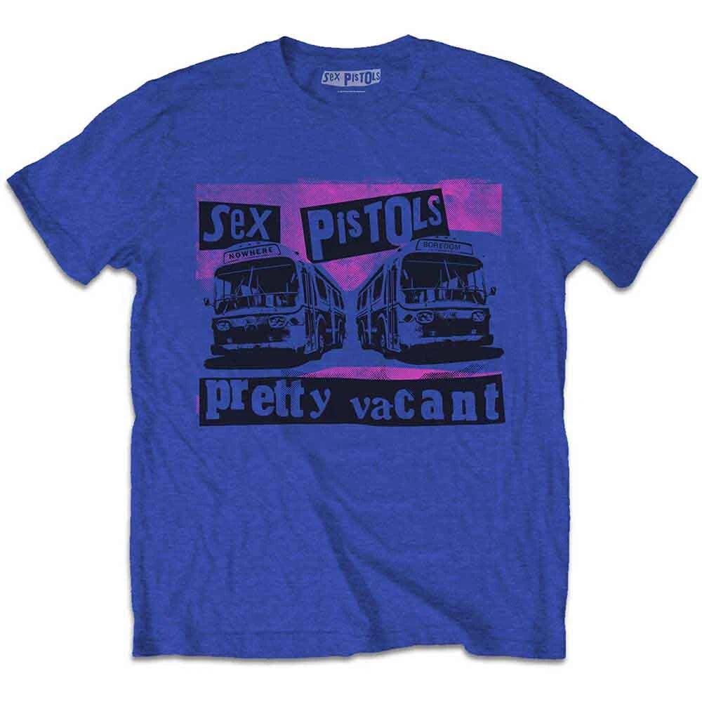 The Sex Pistols Unisex T-Shirt: Pretty Vacant Coaches (X-Large)
