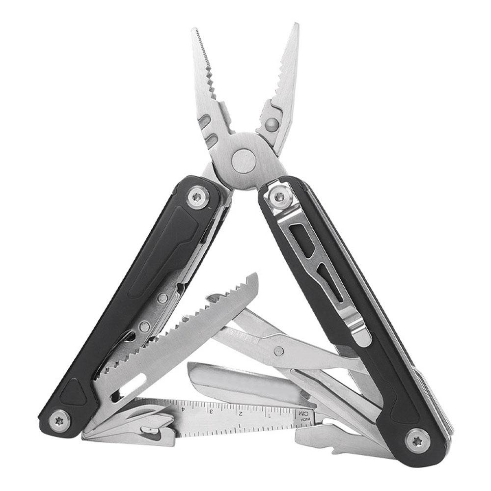 17-в-1 EDC многофункциональный инструмент плоскогубцы походное снаряжение и оборудование для кемпинга, профессиональный многофункциональный инструмент для выживания с ножом ножницы