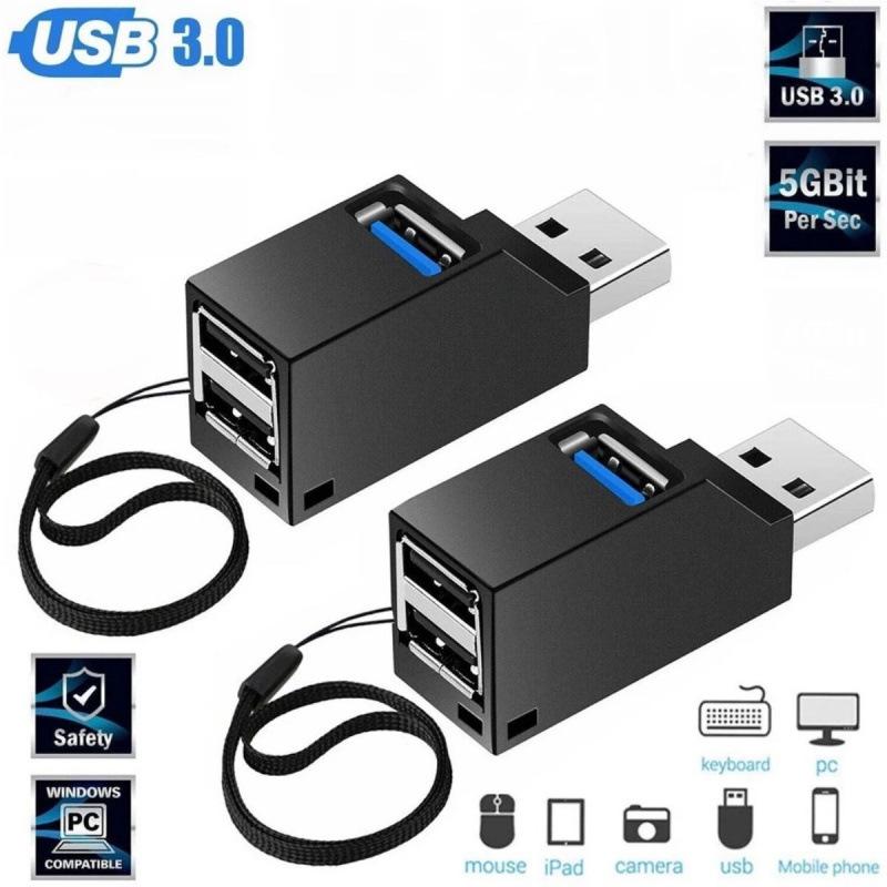 USB 3.0 High-Speed 3-Port Laptop Hub and Docking Station