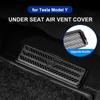 For Tesla Model Y 2023 Air Outlet Cover Under Seat Vent Outlet Dust Case Model 3 2022 Styling Interior Modification Accessories