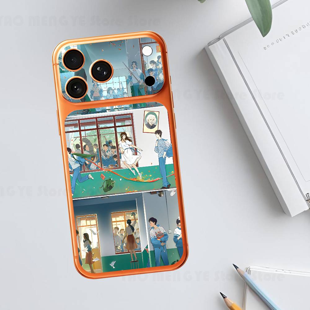 Кристальный S-Небо Вчерашнего Дня Молодежные Фильмы Для IPhone 17 Pro ProMax Полная Задняя Крышка Наклейка Обложка Пленка Защитная Пленка На Заднюю Панель