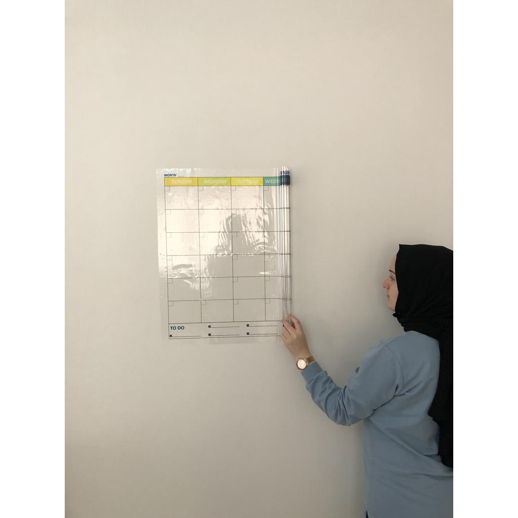 Ежемесячный планировщик Smart Paper Planner Бумажная доска Blackboard Blackboard Calendar Monthly Monthly English