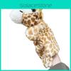 Hand Cartoon Giraffe Animal Puppets Children Plush Toys Interactive Gift Doll