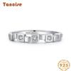 Tancise Classic стерлингового серебра 925 пробы кольцо с цирконом женские ювелирные изделия свадебное обещание вечерние подарок