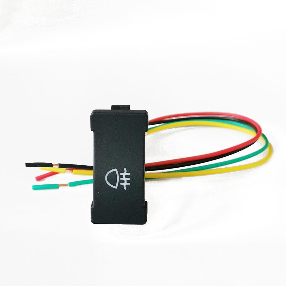 Modified Switch Car Fog Lights LED DRL Radar Recorder Fan Wheel Heated Power Push Button Switch for Iveco Daily Accessories