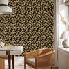 Golden Leather Wallpaper Ochre and Gold for Living Room and Bedroom 50x1000