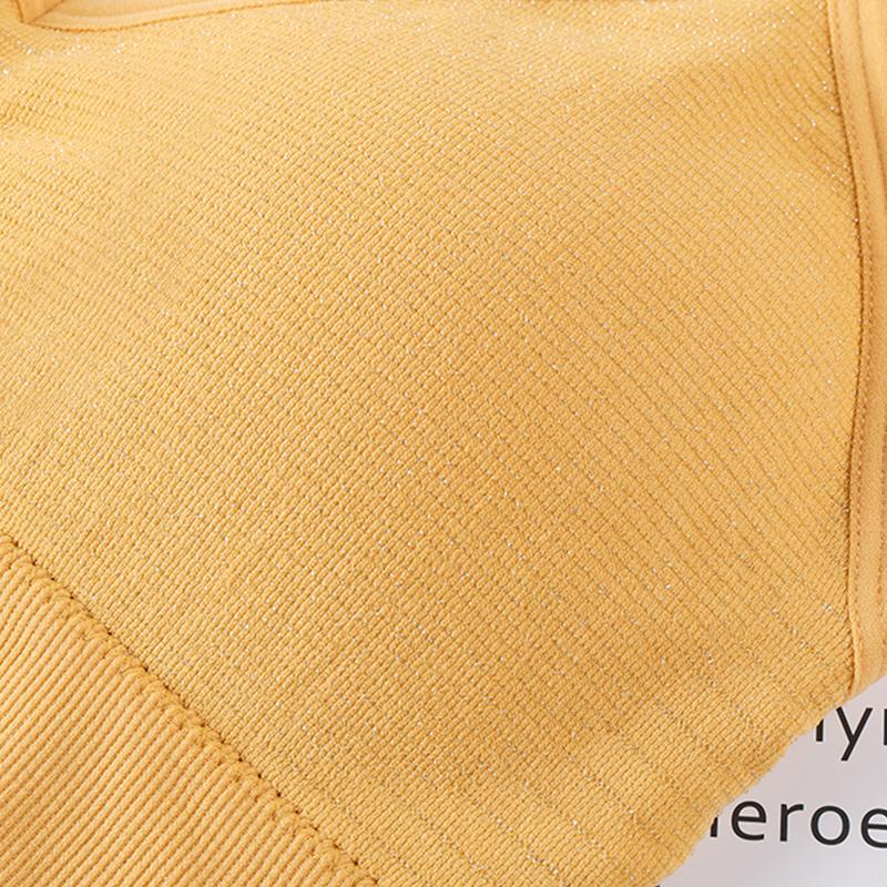 Женские спортивные укороченные топы, бесшовное нижнее белье, съемная мягкая майка, нижнее белье, женские мягкие майки на бретелях