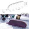 Vintage Zipper Leather Pencil Case Perfect Size Storage for Men & Women Stationery & Makeup Utensils