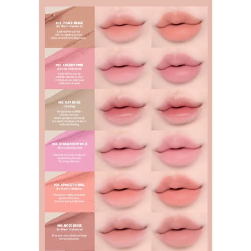 Heart Percent Карандаш для губ Dote On Mood Lip Liner + Lip Base + Shedding + Cheek Multi 4in1 Lip Pencil Mouth Corner Liner (17. Серо-бежевый | СЕРО-БЕЖЕВЫЙ)