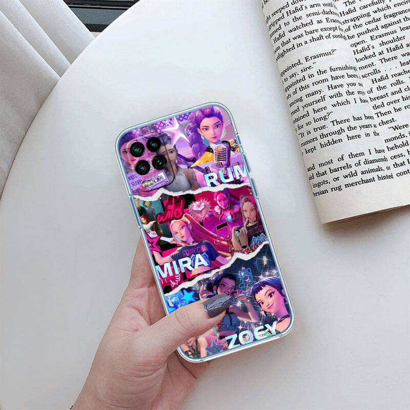 MH82 KPop Охотники на демонов Чехол для телефона для Motorola Edge 20 30 S30 40 50 Fusion Lite Plus Pro Neo Ultra One Power Action Macro Hyper Vision Zoom