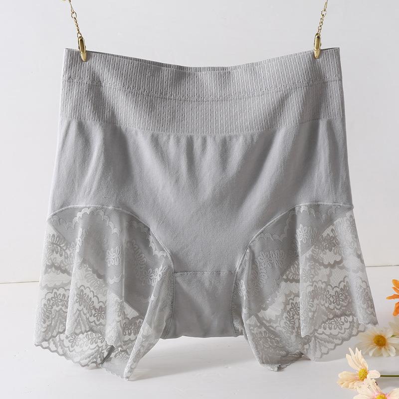 Large Size Safety Shorts For Women Summer High Waist Seamless Under Skirt Boxers Sexy Lace Anti Chafing Thigh Panties Underwear