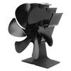 6 Blades Heat Powered Stove Fan Self Starting High Temperature Resistant Fireplace Fan LT385 4