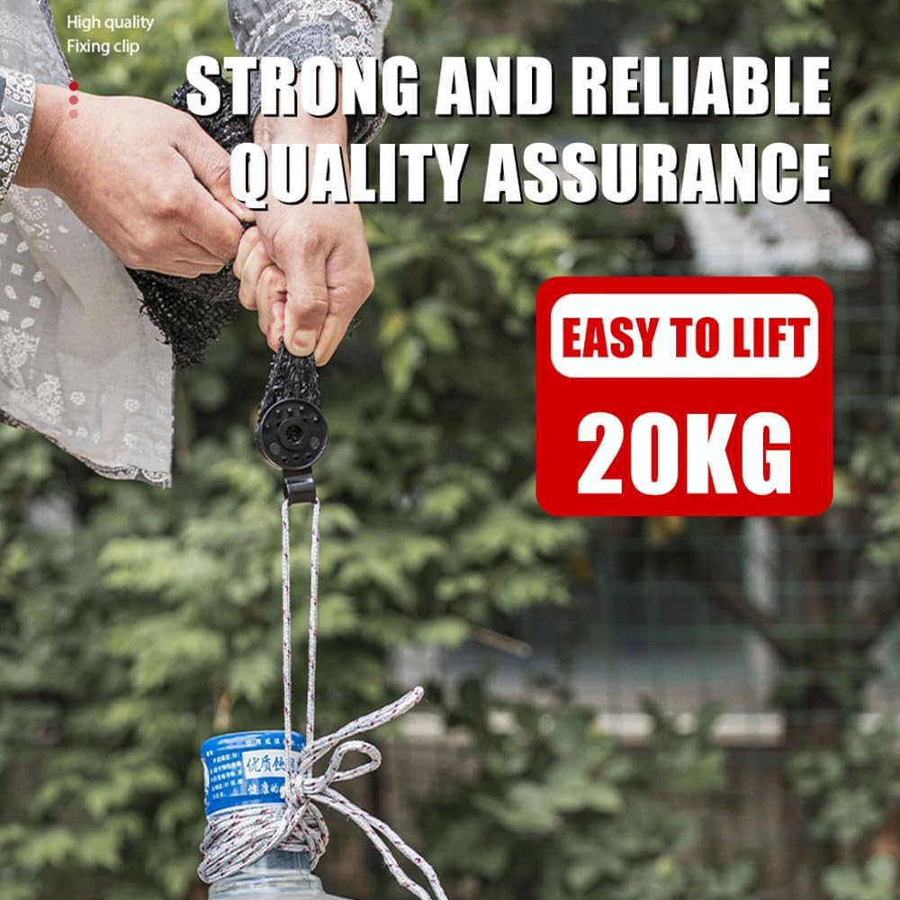 10-100 шт. зажим для солнцезащитной сетки, крепежный зажим для солнцезащитной сетки, тканевый зажим для тента для теплицы, пластиковая втулка, крючок для сетки для забора