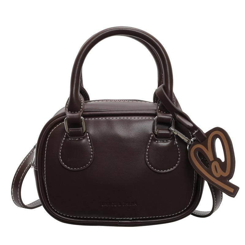 Модная переносная сумка для боулинга, универсальная маленькая сумка в иностранном стиле, женская сумка-мессенджер 2024 года, маленькая сумка