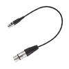 Mini XLR 3pin Female to XLR 3pin Female Audio Cable для камерSLRs Standard Microphone Connection
