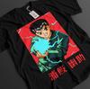 Рубашка Yu Yu Hakusho Футболка Юсукэ Футболка Хиэй Футболка Ёко Курама Топ Аниме Унисекс Футболка