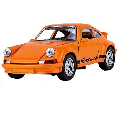 1/36 Porsche Classics Old Car Alloy Simulation Car Model With Sound And Lights Metal Diecasts & Toy Vehicles Decoration Children Boy Toys