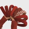 New 2022 High-End Retro Red Headband for Women - Perfect for Autumn, Winter & Holidays