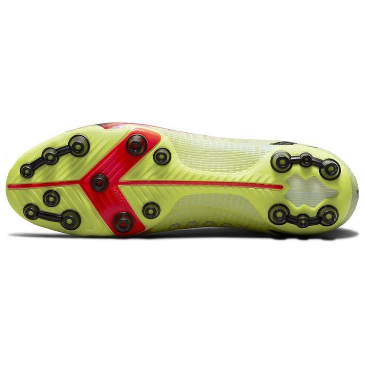 Nike Mercurial Superfly 8 Assassin 14 Pro AG (Резиновые короткие шипы) Противоскользящие Прочные Футбольные Бутсы Мужские Футбольные Бутсы Флуоресцентно-Желтые CV1130-760
