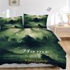 Custom Textile Epic Journey Bedding 3 Piece Set HD Print Duvet Cover Pillowcases for Teens Adult Bedroom Decoration