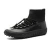 Men Slip On Outdoor Thick Sole Boots High Top Shoes Fashion Style Winter Walking and Commuting Casual Outdoor Travel Sizes 38-46