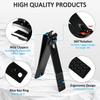 Nail clipper set 26-piece set, stainless steel nail clippers home pedicure, professional nail clippers, nail art tools, portable
