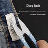 Zhang Xiaoquan U-Shaped Yarn Scissors: Small, Spring-Loaded Thread Cutter for Trimming, Sewing, and Cross Stitch Projects