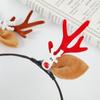 Cartoon Cute Deer Antler Hairband & Clip: Women's Christmas Accessory