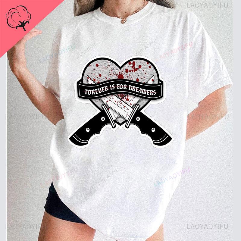 Camisetas Kali Uchis Printed Shirt Double Side 100 Cotton ONeck Popular Fashion Unisex Clothing 10 Music Clothes Harajuku
