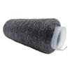 200g/Roll Metallic Crochet Thread Sparkling Silver Polyester Yarn for Knitting Weaving Making Bag Keychain Charm
