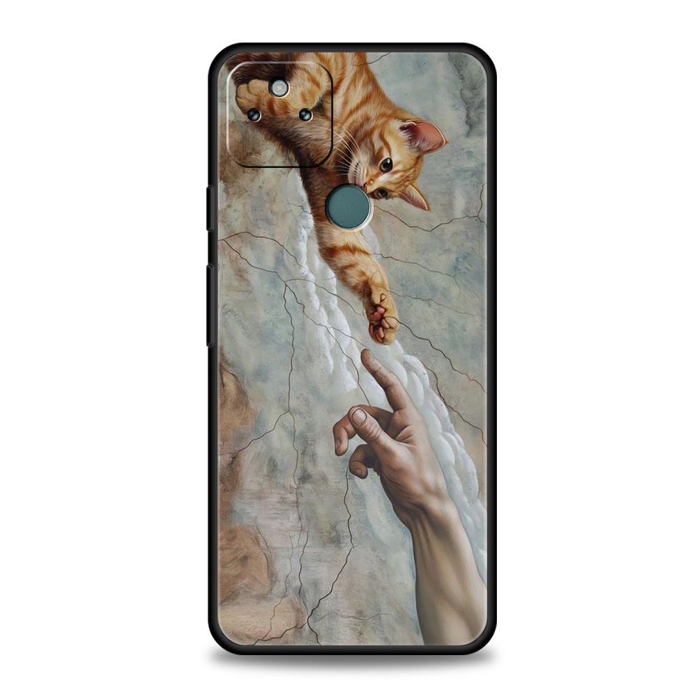 Fashion Ancient Greek Statues Phone Case Cover for Google Pixel 10 9 8 7 6 9A 8A 7A 6A Pro Shockproof Soft TPU 10 Pro XL Shell