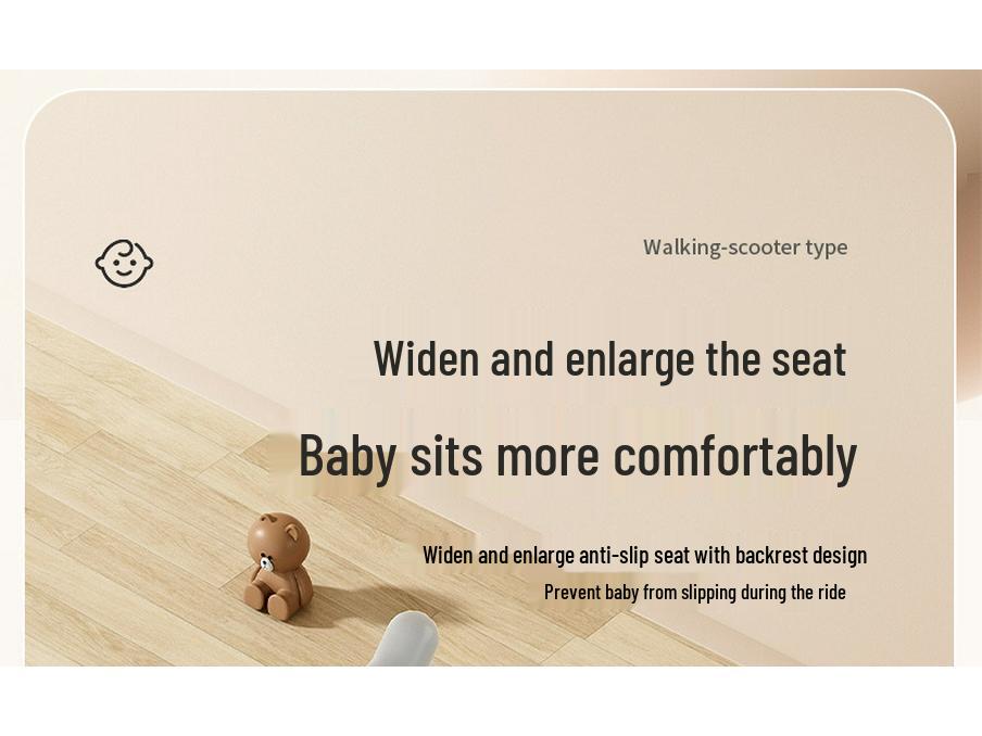 Универсальный детский планер против опрокидывания: Бесшумный детский твист-баланс-кар, идеальный подарок для малышей 1-3 лет