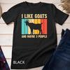 Funny Goat Art For Men Women Kids Farming Goat Lover Stuff Unisex T-shirt