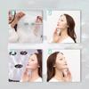100pcs Disposable Transparent Masks Wrap Face Plastic Film Full Face Cleaner Mask Neck Stickers Paper Facial Beauty Makeup Tools