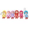 6Pcs Animals Key Chain Cute  Kids Plush Dolls Keychain Soft Stuffed Toys