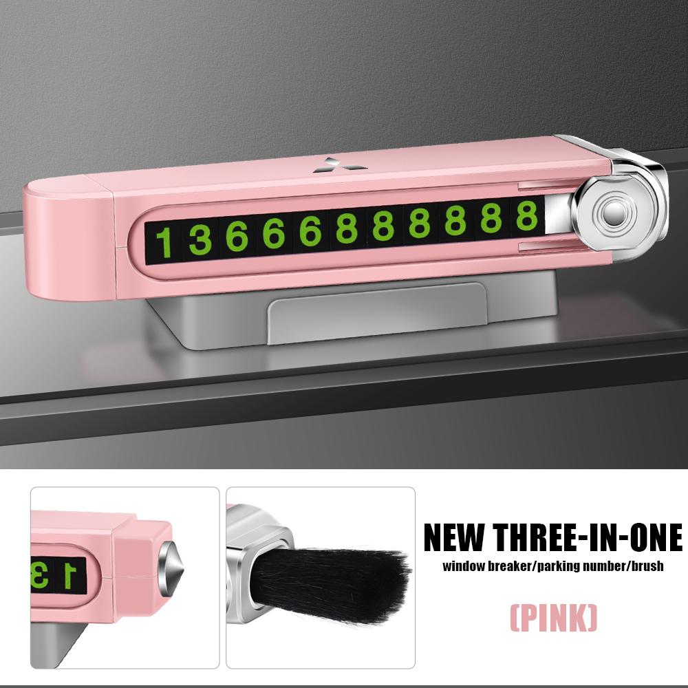 nlvc3 Car Temporary Parking Bracket Number Plate For Mitsubishi Space Star Eclipse Cross ASX Xl Lancer 9 Xpander Ralliart Colt Pajero