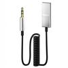 ABNR Bluetooth 5.3 Car Adapter For Music And Calls USB 3.5Mm Jacks Plug And Play Transmitter