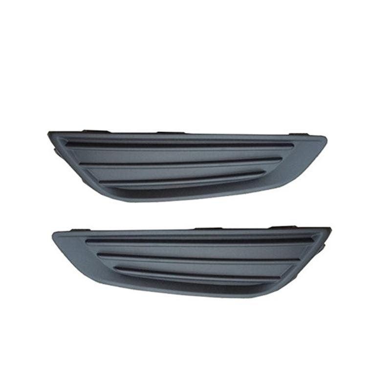 Противотуманные фары для Ford Focus MK3 2015 2016 2017 2018 передний бампер противотуманные фары DRL дневные фары дальнего света крышка рамка капот