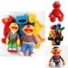 Adorable Kaws Sesame Street Elmo Cookie Plush Toy Soft Stuffed Doll Perfect For Kids